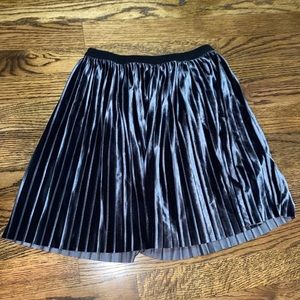 Flowy Velvet Skirt